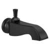 RP100196BL Dorval Pull-up Diverter Tub Spout, Matte Black
