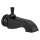 RP100196BL Dorval Pull-up Diverter Tub Spout, Matte Black