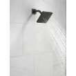 RP101846BL Modern Square Showerhead, Matte Black