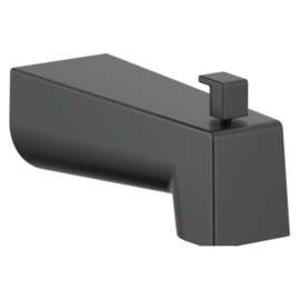 RP101849BL Modern Tub Spout Pull Up Diverter, Matte Black