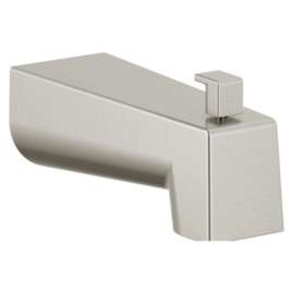 RP101849SS Modern Tub Spout Pull Up Diverter, Stainless
