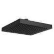 RP50841BL Universal Showering Components Raincan Single-Setting Shower Head, Matte Black