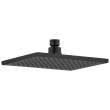 RP62955BL Universal Showering Components Single Setting Overhead Showerhead, Matte Black