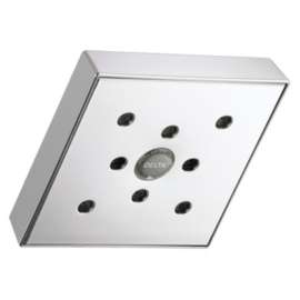 RP70171-15 Universal Showering Components H2Okinetic Single-Setting Raincan Shower Head, Chrome