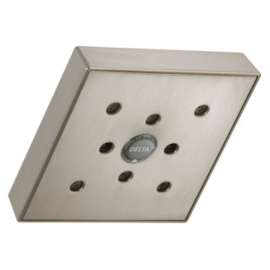 RP70171SSPR Universal Showering Components H2Okinetic Single-Setting Raincan Shower Head, Lumicoat Stainless