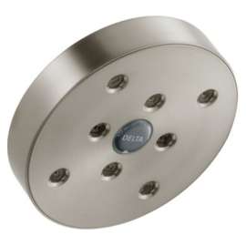RP70175SSPR Universal Showering Components H2Okinetic Single-Setting Raincan Shower Head, Lumicoat Stainless