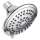 RP78575-25 Universal Showering Components 5-Setting Raincan Shower Head, Chrome