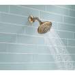 RP78575CZ Universal Showering Components 5-Setting Raincan Shower Head, Champagne Bronze