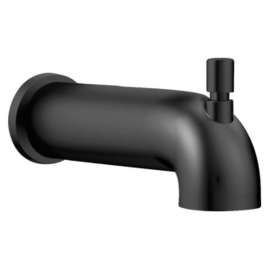 RP93273BL Other Push-Diverter Tub Spout, Matte Black