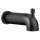 RP93273BL Other Push-Diverter Tub Spout, Matte Black