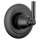 T11835-BL SAYLOR 3-Setting 2-Port Diverter Trim, Matte Black