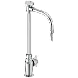 W6601-10 6.00-in x 1.50-in x 15.00-in Single Handle Deck-Mount Water Faucet, Chrome