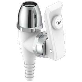 W6629DW 6.00-in x 0.50-in x 6.00-in Deck-Mount Pure Water Faucet Valve, Chrome