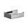 Tissue holder without cover, In Chrome
