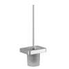 Lulu 83900710-00 Toilet brush set, wall model, In Chrome