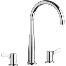 LKD232SC Kitchen 3-Hole Faucet in Chrome