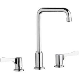 LKD2437BHC Kitchen 3-Hole Faucet in Chrome