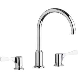 LKD2439BHC Kitchen 3-Hole Faucet in Chrome