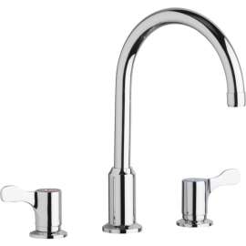 LKD2439C Kitchen 3-Hole Faucet in Chrome