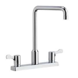 LKD2442C Kitchen 3-Hole Faucet in Chrome
