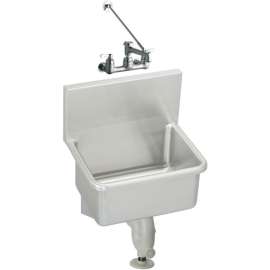 ESSW2118C Commercial Service Sink Package in Buffed Satin
