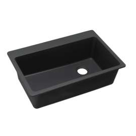 Single Bowl Top Mount Sink with Pre-scores for up to 7 Faucet Holes