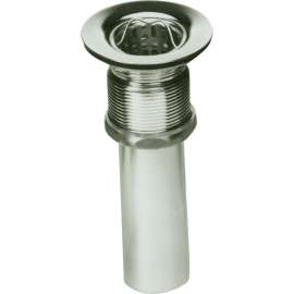 LK36 Kitchen Drain Fitting in Stainless Steel