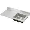 Elkay Lustertone Classic 48-In 18 Gauge Stainless Steel Single-Bowl Top-Mount Kitchen Sink