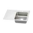 KF-ILR3322R1 Lustertone Classic 33-in X 22-in Stainless Steel Drop-in Kitchen Sink Kit