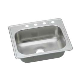 DSE12522 Elite Stainless Steel Single Bowl Top Mount Sink
