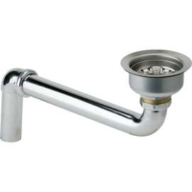 LKAD35 Kitchen Drain Fitting in Stainless Steel