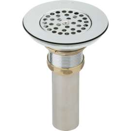Kitchen Drain Fitting in Nickel