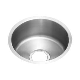 The Mystic Lustertone Stainless Steel 14-In Undermount Kitchen Sink Kit With Kitchen Sink, Bottom Grid, Faucet, Strainer, Drain Installation Kit 