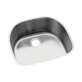 Harmony Lustertone Stainless Steel 24-In Undermount Kitchen Sink Kit With Kitchen Sink, Bottom Grid, Faucet, Strainer, Drain Installation Kit 