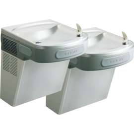 Versatile Wall Mount Bi-Level ADA Cooler in Stainless Steel