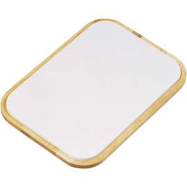 Cutting Board in Brown/White