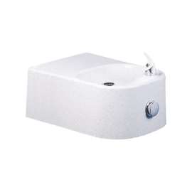Soft Sides EDFPVR214RC ADA Single Composite Fountain in White Granite