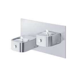 Soft Sides EDFP217RAC ADA Bi-Level Reverse Fountain in Stainless Steel
