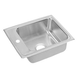 DRKAD221755 Stainless Steel Single Bowl Top Mount Sink