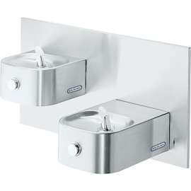 Soft Sides EDFP217FC ADA Bi-Level Fountain in Stainless Steel