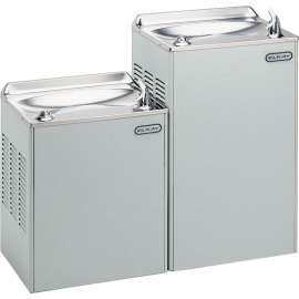 Wall Mount Bi-Level Water Cooler in Light Gray Granite