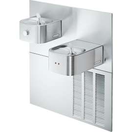 Soft Sides EROM28K ADA Bi-Level Refrigerated Fountain in Stainless Steel