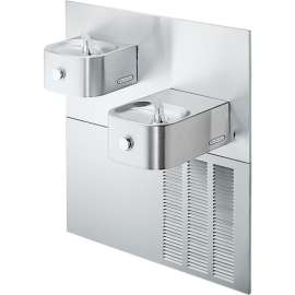 Soft Sides ERFPVR28RAK ADA Bi-Level Reverse Refrigerated Fountain in Stainless Steel