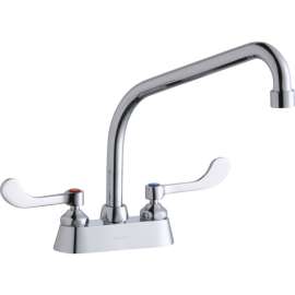 LK406HA10T4 Commercial 2-Hole Faucet in Chrome