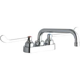 LK406TS08T6 Commercial 2-Hole Faucet in Chrome