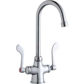 LK500GN05T4 Commercial Single-Hole Faucet in Chrome