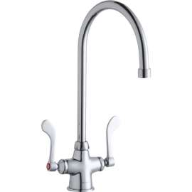 LK500GN08T4 Commercial Single-Hole Faucet in Chrome