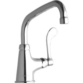 LK535AT08T4 Commercial Single-Hole Faucet in Chrome