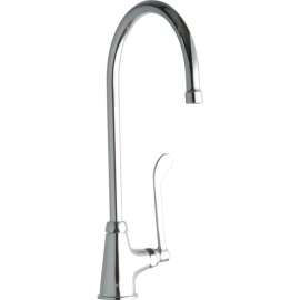 LK535GN08T6 Commercial Single-Hole Faucet in Chrome