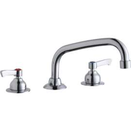 LK800AT08L2 Commercial 3-Hole Faucet in Chrome